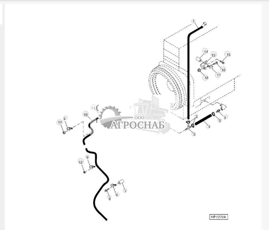 Маслослив картера двигателя 